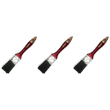 3x Biber Paint Brushes Pack - Professional Straight Painting Brush (Oil/Acrylic/Alkyd)