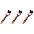 3x 1.5" Biber Paint Brush (38.1mm) Pack - Professional Straight Art Brush (Oil/Acrylic/Alkyd)