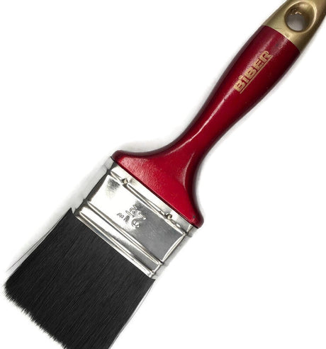Biber Paint Brushes - Professional Straight Painting Brush (Oil/Acrylic/Alkyd)