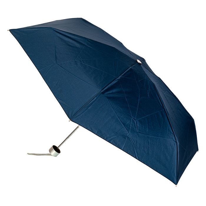 Bobbie J Super Lite Mini Handbag Umbrella Compact Folding Lightweight in Navy
