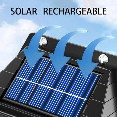 Solar Light Outdoor Motion Sensor Wall LED Waterproof Garden Yard Street Lamp