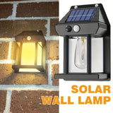 Solar Light Outdoor Motion Sensor Wall LED Waterproof Garden Yard Street Lamp