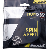 Babolat Hybrid Touch VS Natural Gut (130/16) & RPM Blast (125/17) Tennis Racquet Strings - 2x6m (12m Total)