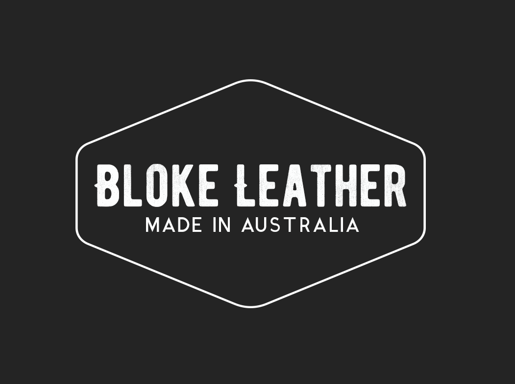 Mens Genuine Full Grain Leather Belt Made in Australia in Black