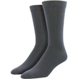 1 Pair Premium Bamboo Loose Top Socks - Eco Diabetic Circulation Sox for Diabetes - Grey