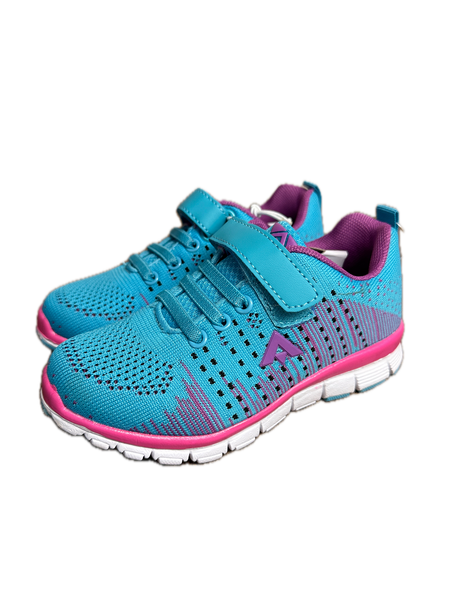 Aerosport Kids Junior Running Shoes Sneakers Runners - Blue/Pink