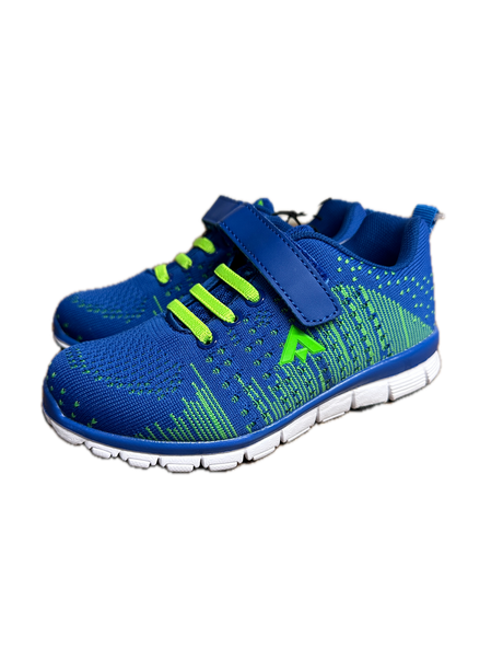 Aerosport Kids Junior Running Shoes Sneakers Runners - Blue/Green