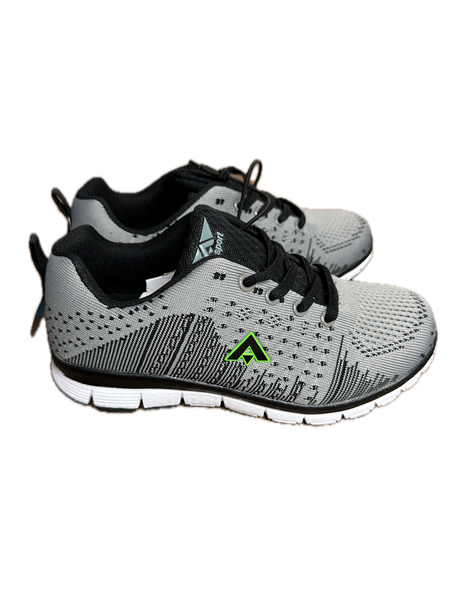 Aerosport Kids Youth Running Shoes Sneakers Runners - Grey/Black