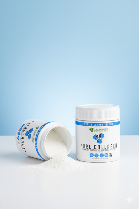 1680g Pure Lean Nutrition Hydrolysed Collagen Peptides Powder Bulk - Grass Fed (Hair Skin Nail Supplement)