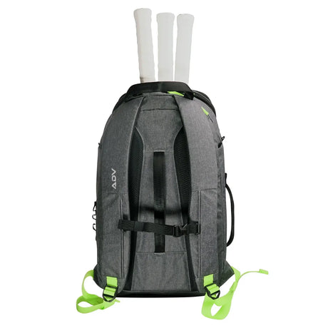 ADV Tennis Backpack V2 Bag (3 Racquet Capacity) w/ 16" Laptop Sleeve + Cooler in Volt Charcoal