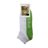 24x Cotton Sports Ankle Socks Bulk Pack - Low Cut Anklet Cushion Running Socks (Assorted Colours)