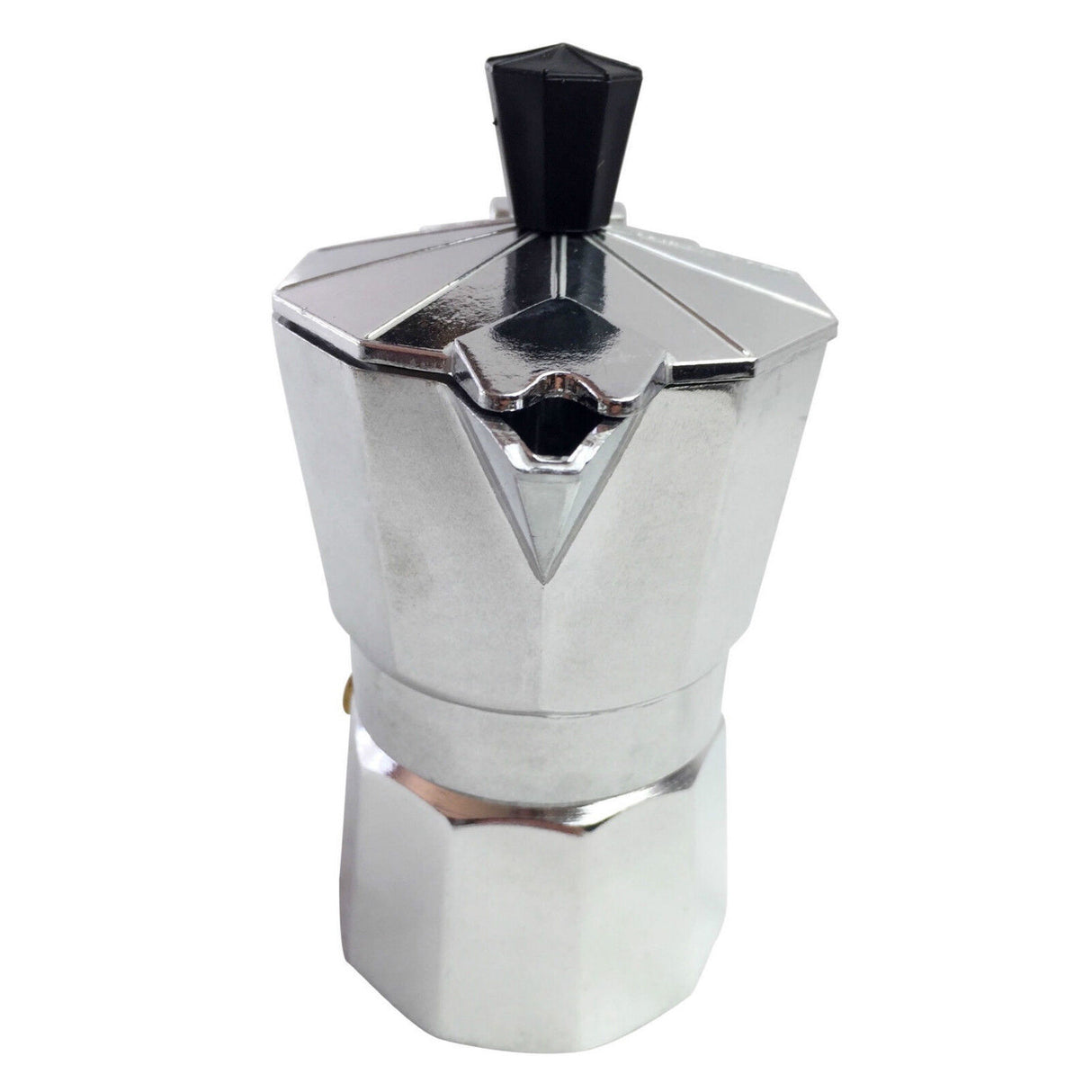 2 Cup Aluminium Moka Coffee Percolator - Stovetop Espresso Maker