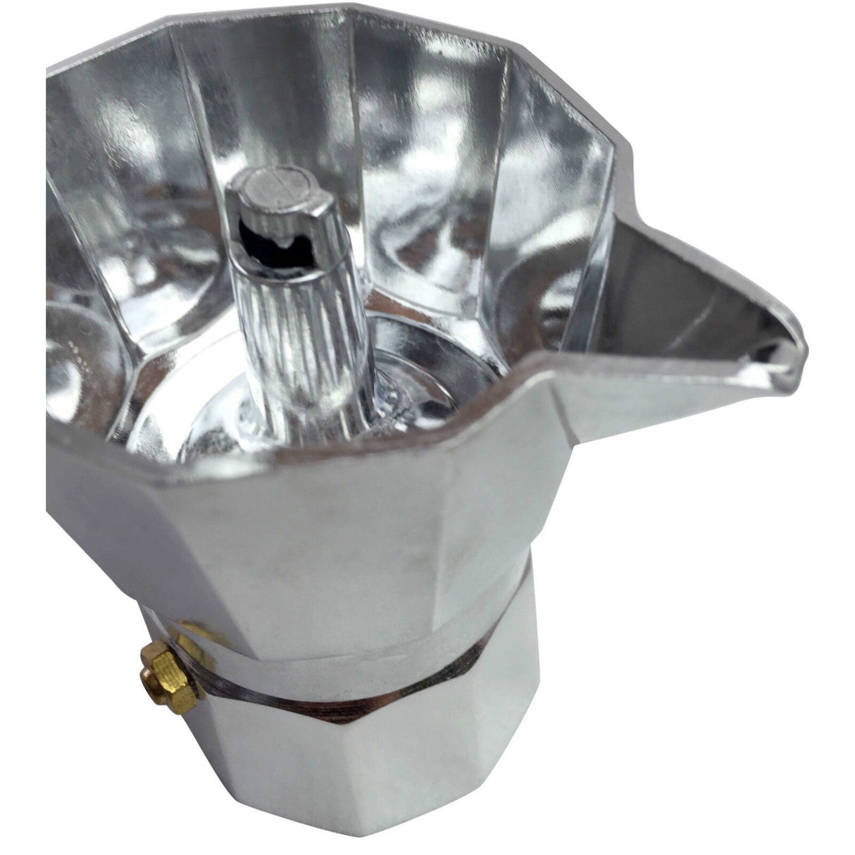 2 Cup Aluminium Moka Coffee Percolator - Stovetop Espresso Maker