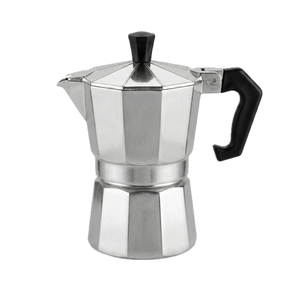 2 Cup Aluminium Moka Coffee Percolator - Stovetop Espresso Maker