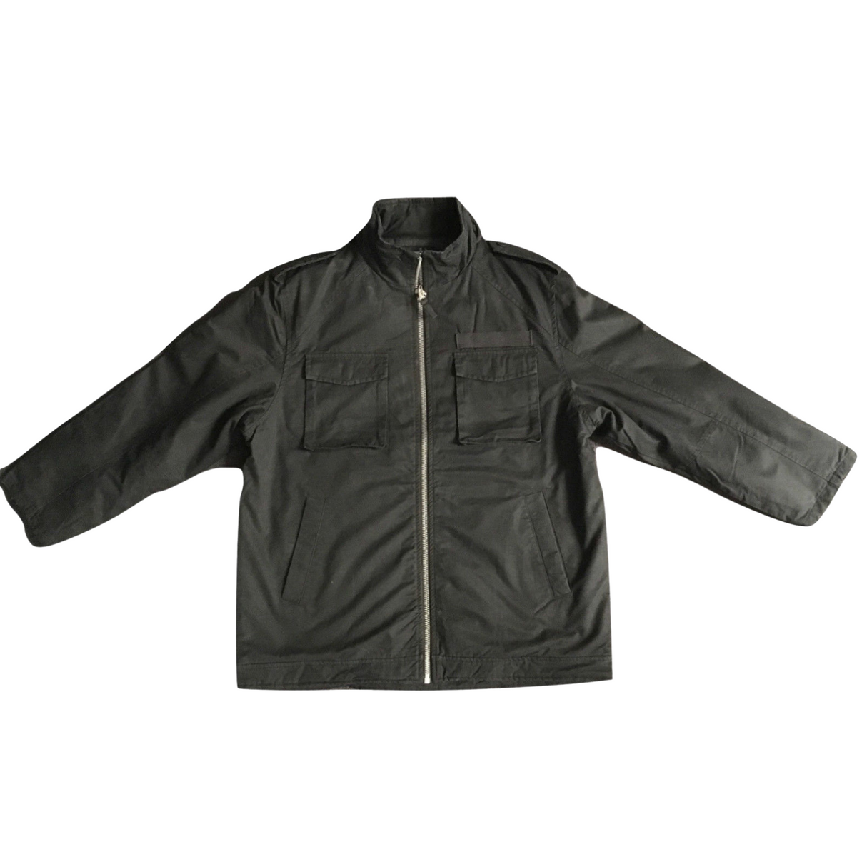 MENS PLUS SIZE JACKET King Extra Big & Tall Hood Coat 100% COTTON Warm Winter Large - Olive - 7XL