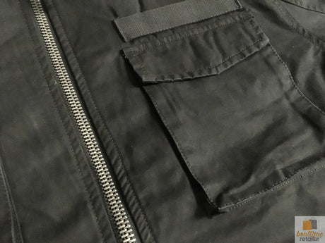 MENS PLUS SIZE JACKET King Extra Big & Tall Hood Coat 100% COTTON Warm Winter Large - Olive