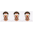 3x Chicken Eye Mask – Animal Costume Accessory for Halloween & Party (Pack)