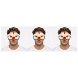 3x Chicken Eye Mask – Animal Costume Accessory for Halloween & Party (Pack)