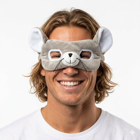 Mouse Eye Mask – Animal Costume Accessory for Halloween & Party