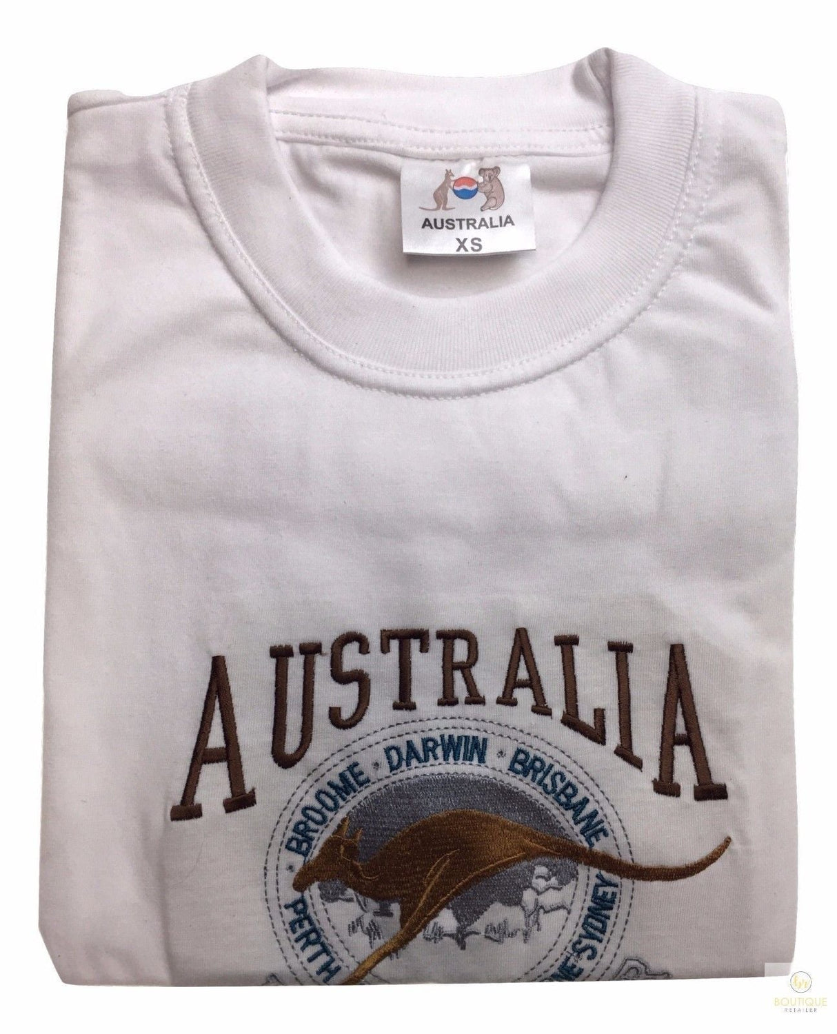 Adult AUSTRALIAN T Shirt Australia Day 100% COTTON Souvenir Tee Top Flag