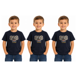 3x Kids Koala Australia T-Shirt Pack - Navy Blue (100% Cotton Childrens Souvenir Gift Top)