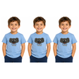 3x Kids Koala Australia T-Shirt Pack - Sky Blue (100% Cotton Childrens Souvenir Gift Top)