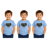 3x Kids Koala Australia T-Shirt Pack - Sky Blue (100% Cotton Childrens Souvenir Gift Top)