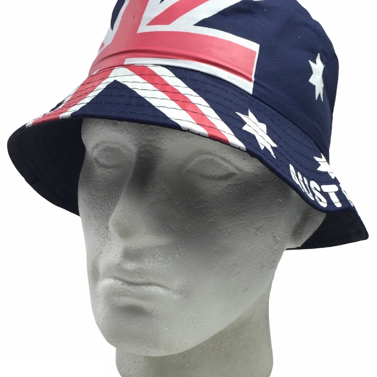 AUSTRALIA FLAG BUCKET HAT Adult Australian Day Aussie Summer Sun Cap ...
