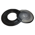 Japanese Yakiniku BBQ Grill Plate - Domed Non-Stick Pan for Portable Gas Stove