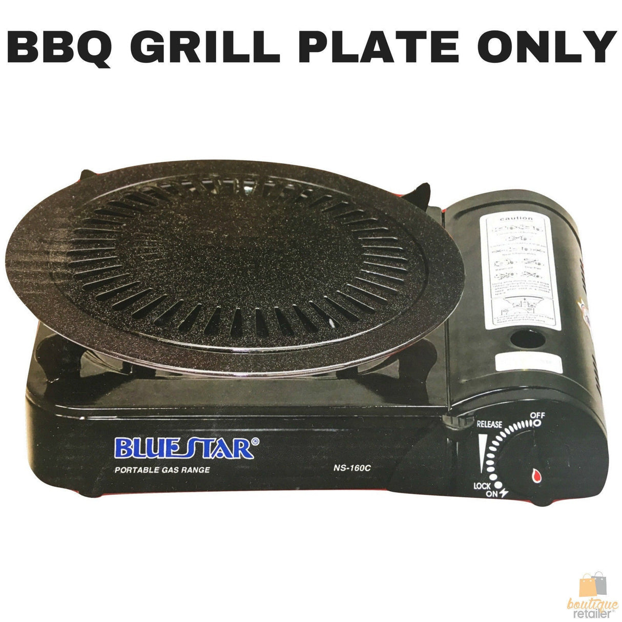 BBQ GRILL PLATE for Portable Gas Stove (Asian/Vietnamese/Chinese Cooking)