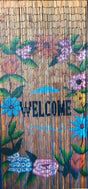 Deluxe Bamboo Door Curtain WELCOME Divider Wall Art 90cm x 200cm