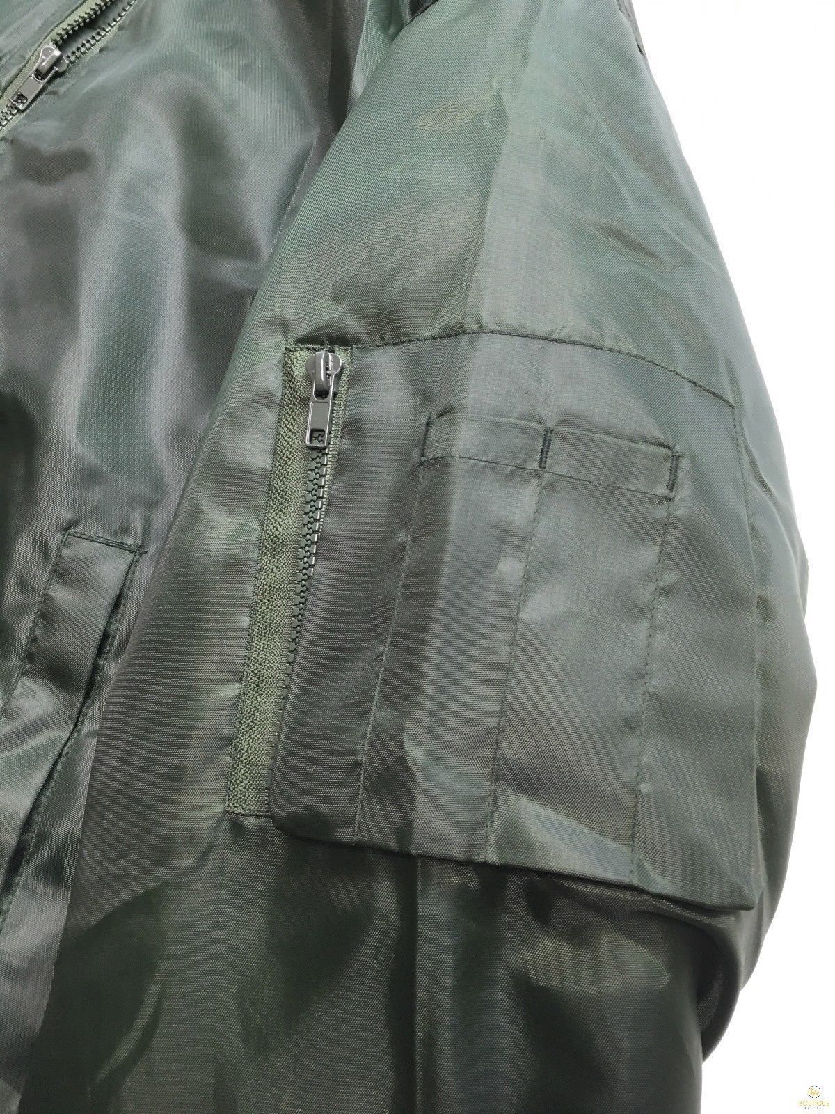 Plus Size Quilted Bomber Jacket - Classic Padded Winter Coat - Bottle Green