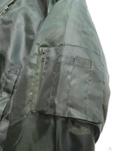 Plus Size Quilted Bomber Jacket - Classic Padded Winter Coat - Bottle Green