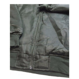 Plus Size Quilted Bomber Jacket - Classic Padded Winter Coat - Bottle Green