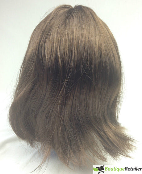 Brown Bob Wig - Short Straight Fringe Hair for Cosplay Costume/Fancy Dress Party