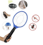 BUG ZAPPER RACKET Fly Mosquito Pest Swatter Net Racquet Electric Insect Killer