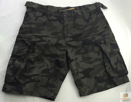 Deluxe PLUS SIZE CARGO SHORTS Heavy Duty Big Sizes 100% COTTON Drill Summer