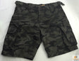 Mens Deluxe Plus Size Cargo Shorts - Heavy Duty 100% Cotton Drill Summer - Camo