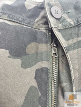 Mens Deluxe 100% Cotton Cargo Shorts - Camo (Heavy Duty Drill Work/Tradie)