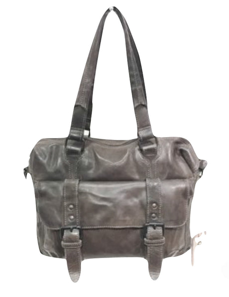 Mens Cow Washed Leather Bag Messenger Bag Vintage Travel Laptop Satchel EX03