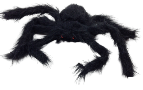 3x Fake Giant Spider 35x25cm Pack - Large Halloween Insect Prop (Party Decoration)