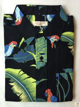 Mens Oahu Hawaiian Party Shirt Button Hippie Tops Short Sleeve Beach Holiday - Vintage Car (1425)