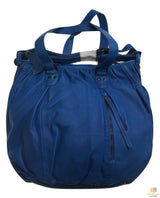 Premium Womens Leather Blue Shoulder Bag - Messenger Satchel Handbag/Purse (ITWB02)