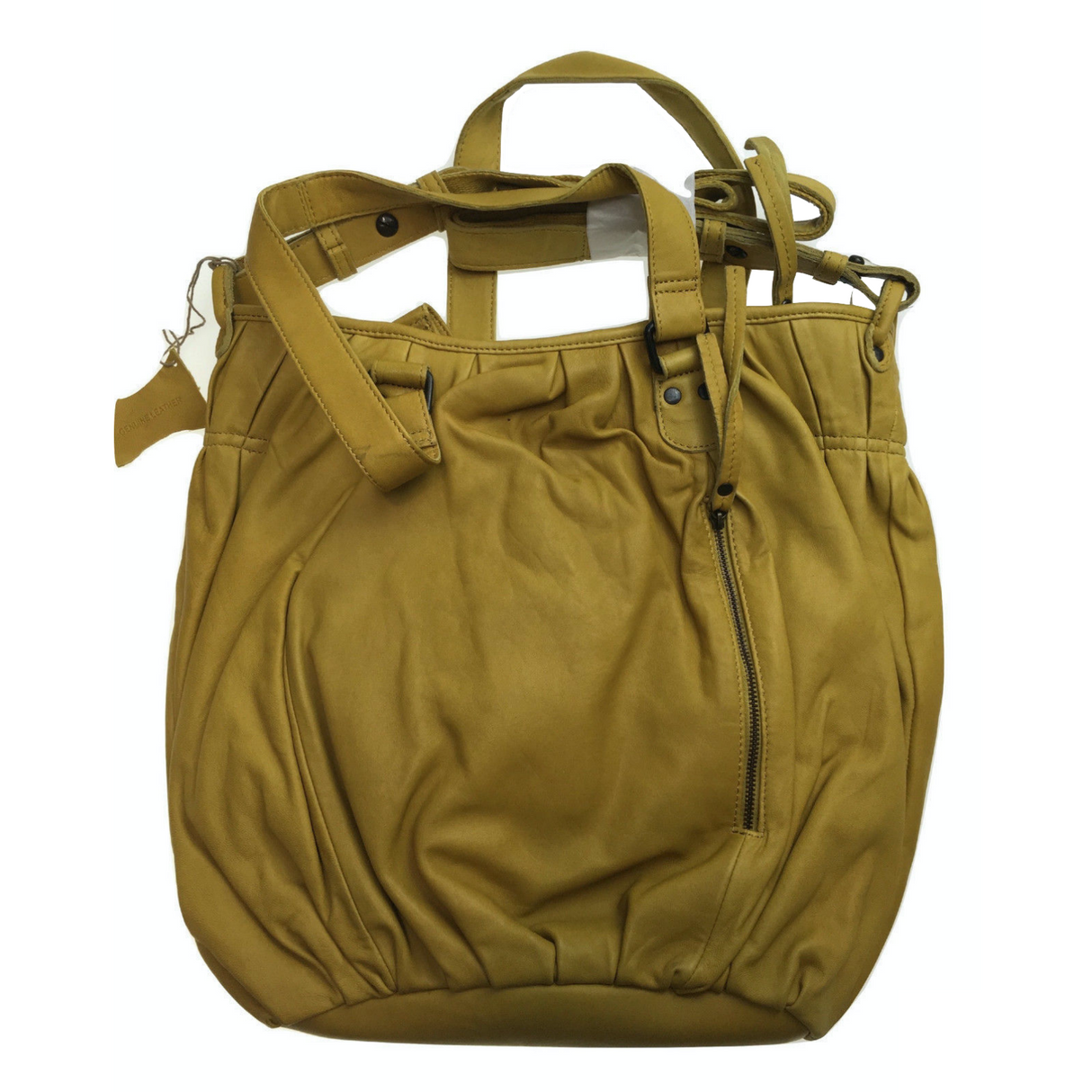 Premium Womens Leather Shoulder Bag Messenger Satchel Handbag Purse ITWB02 - Yellow