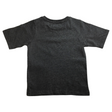 KIDS PLAIN T SHIRT Childrens Child 100% COTTON Boys Girls Basic Blank Tee Top - Grey Marle - 4