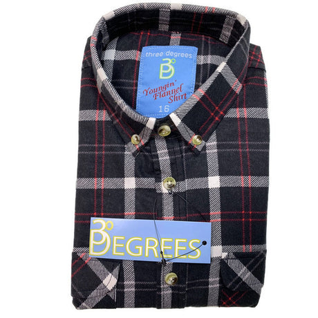 KIDS FLANNELETTE SHIRT Boys Childrens Classic Vintage Flannel Flannie - 60