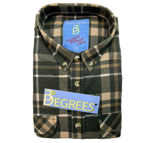 KIDS FLANNELETTE SHIRT Boys Childrens Classic Vintage Flannel Flannie
