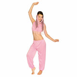 Womens Arabian Princess Costume - Belly Dancer/Genie (Halloween & Fancy Dress)