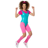 1 Pair Light Pink Leg Warmers - Womens Dance Costume/80s Party