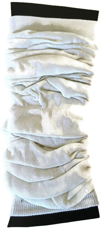 1 Pair White Leg Warmers - Womens Dance Costume/80s Party